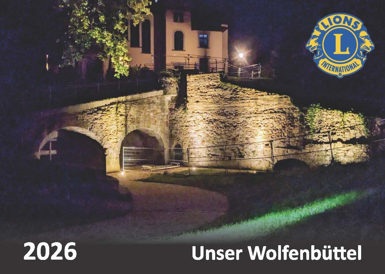 Deckblatt des neuen Lions Kalender 2026